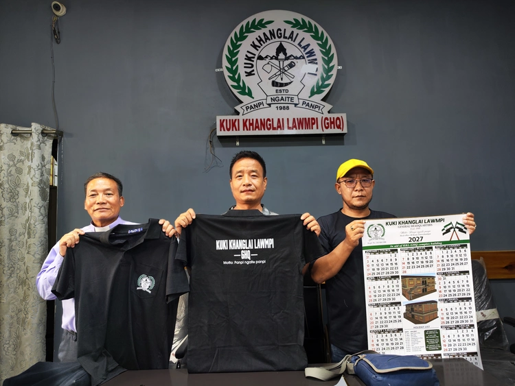 KKL GHQ IN T SHIRT LEH CALENDAR 2027 HONDOH NA NEI